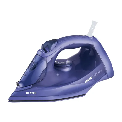 Utyug Centek CT-3300 (fioletovyj) 2800Vt Vertikal.otparivanie 600ml Keramika Kaplya-stop Samoochistka_1