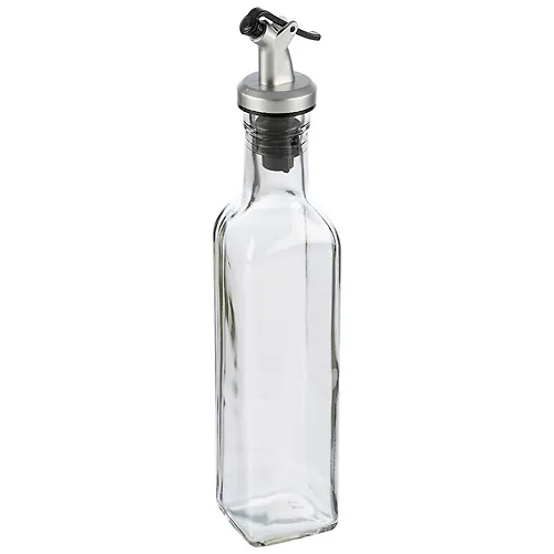 Butylka dlya masla/uksusa 280 ml steklyannaya s dozatorom art.103805_1