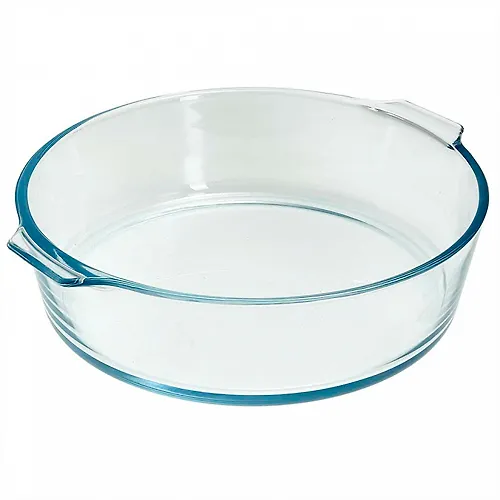 RK-0103 Kruglaya forma dlya zapekaniya iz zharoprochnogo stekla 1,6l 
