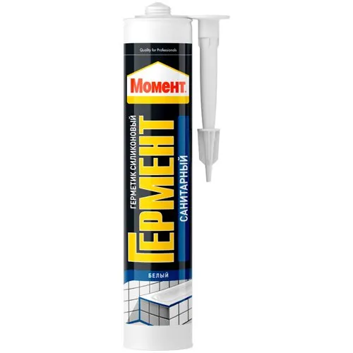 Germetik Silikonovyj Sanitarnyj Moment GERMENT (prozrachnyj), 280 ml_1