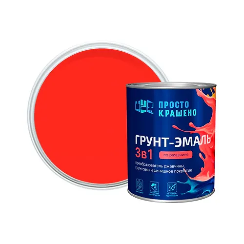 Grunt-emal po rzhavchine 3 v 1 Prostokrasheno krasnyj 0,8 kg_1