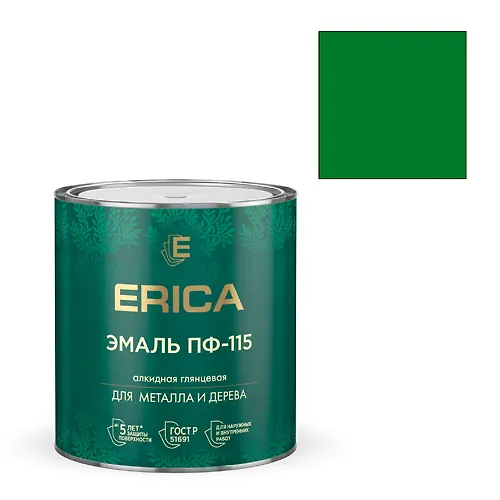 Emal PF-115 ERICA glyantsevaya yarko-zelenaya 2,6 kg_1