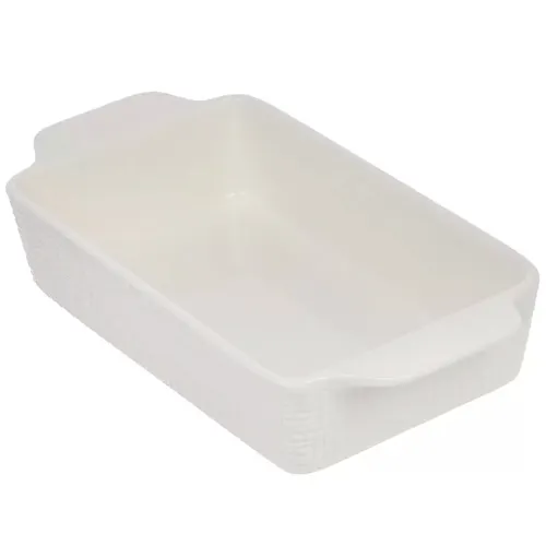 Forma dlya zapekaniya keramika, 30h14h6 sm, 1.21 l, pryamougolnaya, Daniks, Len, Y4-7972 (458008)_1