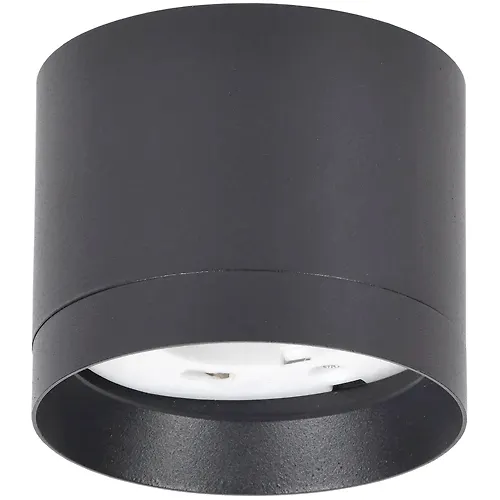 LIGHTING Svetilnik 4015 nakladnoj potolochnyj pod lampu GX53 chernyj IEK_1