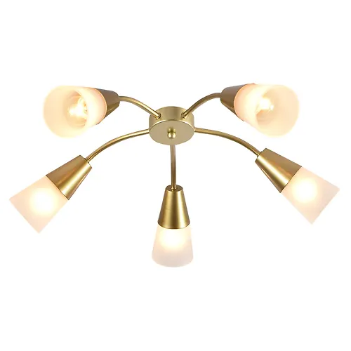 ESCADA Potolochnyj svetilnik Escada 1100/5P E14*40W Gold_1