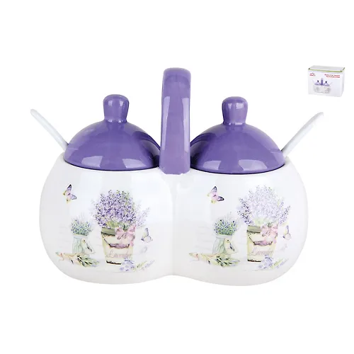 Banka dvuhsekts. d/spetsij p/up, Lavender HC209-B22_1