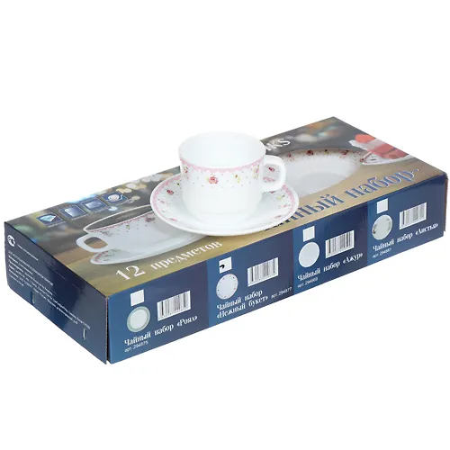 Stk NEZHNYJ BUKET Nabor chajnyj 12pr 250ml 16119 KFB250T-12 DANIKS_2