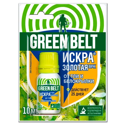 Iskra zolotaya Green Belt ot tli, belokrylki (flakon 10ml) 01-522_1