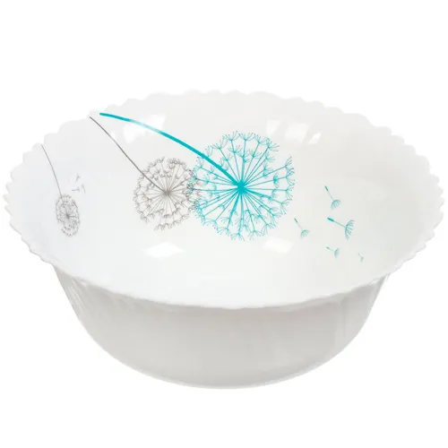 Salatnik steklokeramika, kruglyj, 23 sm, Oduvanchik, Daniks, LHW-90-130313 (397490)_2