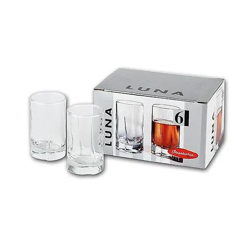 Nabor stakanov LUNA 6 sht. 60ml art.42043B_1
