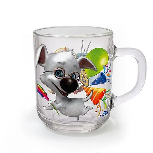 Kruzhka detskaya 210 ml, Ozornaya semejka Vseznajka Reks  628050_1