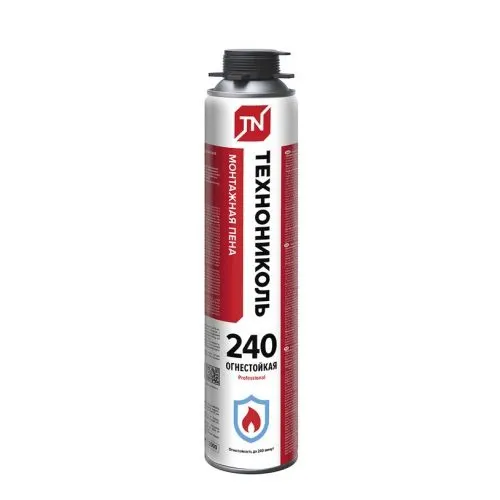 Pena montazhnaya TEHNONIKOL 240 PROFESSIONAL ognestojkaya ,12*950 gr_1