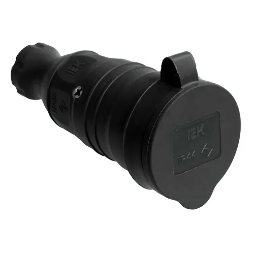 RBp13-1-0m Rozetka s zaschitnoj kryshkoj perenosnaya IP 44 OMEGA art.PKR21-016-2-K02_1