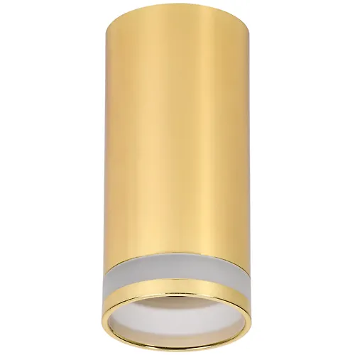 LIGHTING Svetilnik 4005 nakladnoj potolochnyj pod lampu GU10 zoloto IEK_1