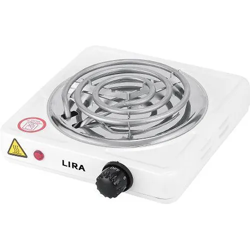 Plitka elektricheskaya 1-komf. LIRA LR 1201C (spirall, mosch. 1000Vt)_2