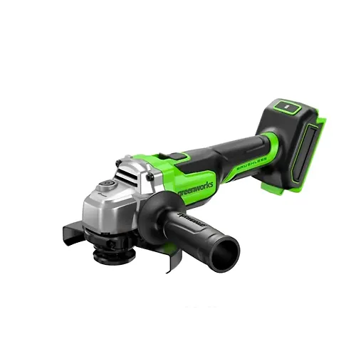 Uglovaya shlifovalnaya mashina akkumulyatornaya Greenworks AG590, 24V, 125 mm, bez AKB i ZU_1