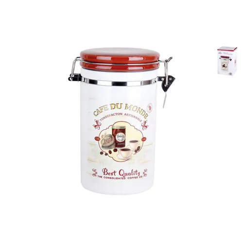 Banka dlya sypuchih produktov 1000 ml s klipsoj, Kofe HC5D39-A17_1