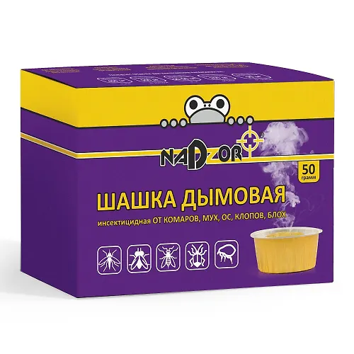 Dymovaya shashka 50gr ( ot muh,komarov,os,tarakanov,bloh) NADZOR/40_1