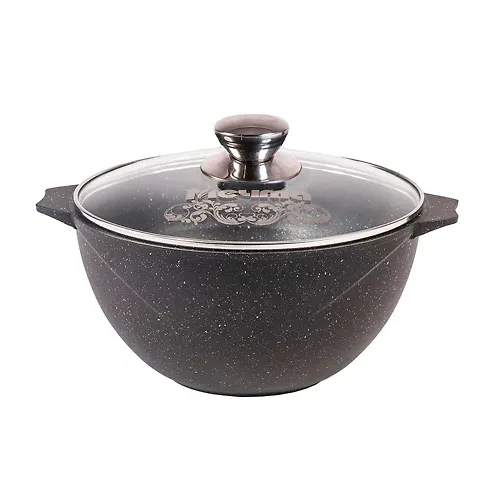 Kazan dlya plova 10l AP Granit black art.510802_1
