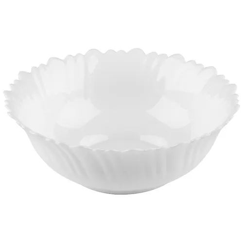 Salatnik Dolche Vita, obem 700 ml, opalovoe steklo, tsvet - belyj art.104756_1