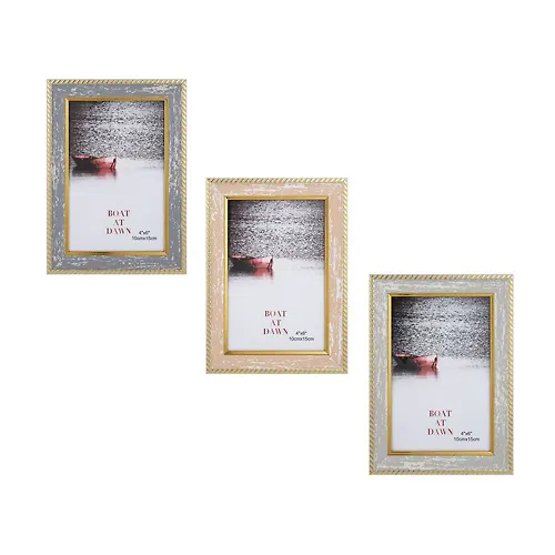 Fotoramka, 10h15 sm, plastik, 3 dizajna, art.23-81_1