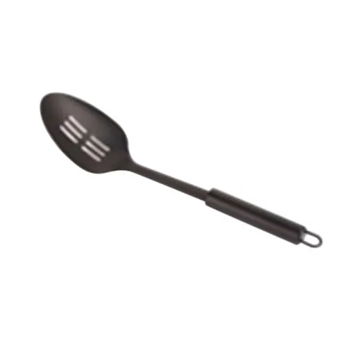Lozhka s otverstiyami CLASSICO NERO iz nerzhaveyuschej stali, tsvet - chernyj, non-stick (rab chast) art.105_1