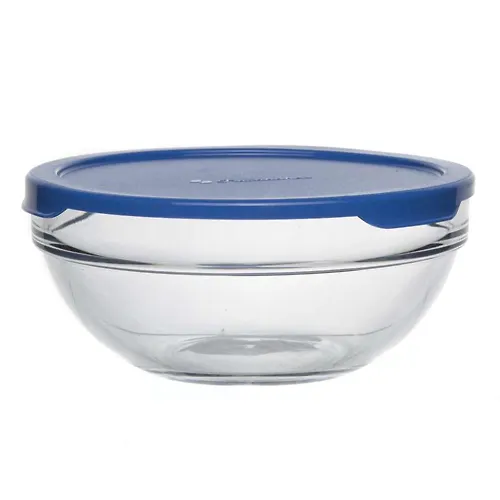 Salatnik CHEF_S goluboj s plastikovoj kryshkoj 550 ml art.53553SLBL_1