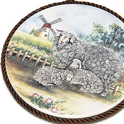 24496 Podstavka pod goryachee BARASHEK LR (h48) 