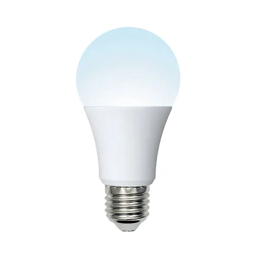 Lampa svetodiodnaya LED-A60-10W/NW/E27/FR/12-24V PLO55WH Forma «A», matovaya. Belyj svet (4000K) 2381_1