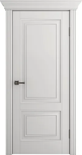 Dvernoe polotno Kaskad-2 800 emal belaya gladkaya gluhoe_1