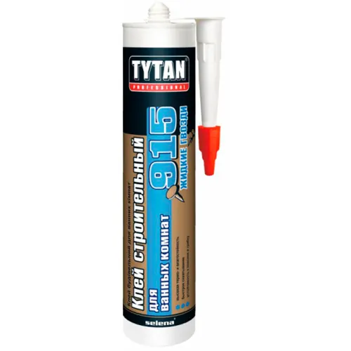 Klej stroitelnyj dlya vannyh komnat 915 belyj 440 gr TYTAN Professional_1