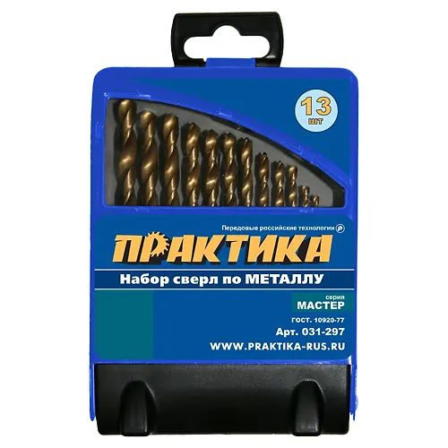 Nabor sverl po metallu PRAKTIKA 