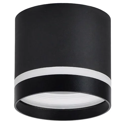 LIGHTING Svetilnik 4016 nakladnoj potolochnyj pod lampu GX53 chernyj Iek_1