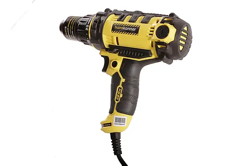Drel shurupovert Hanskonner HID2145P 450Vt, 50NM, 0-400/0-1500, METAL PATRON 13mm, kabel 4m_3