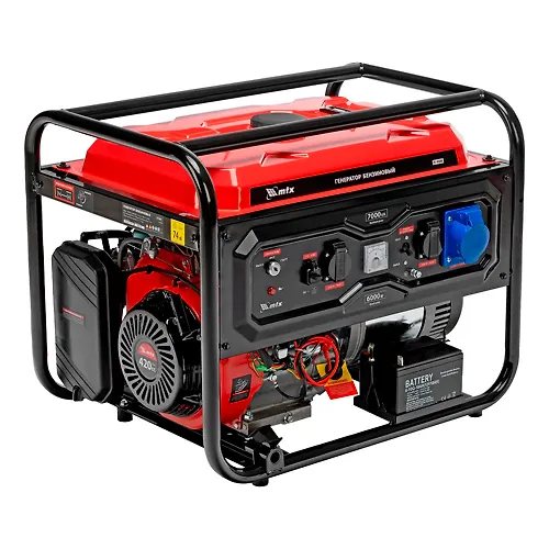 Generator benzinovyj RS-9000E, 7 kVt, 230V, elektrostarter// MTX art.946165_1