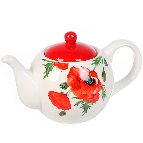 CHajnik zavarochnyj dolomit, 0.95 l, Daniks, Alyj mak (455664)_1