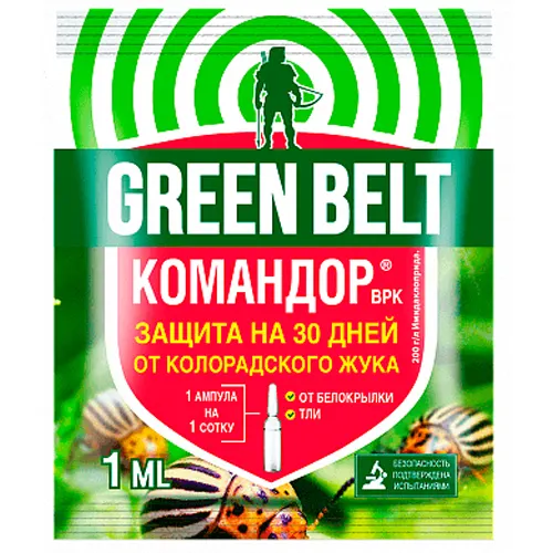 Komandor Green Belt ot koloradskogo zhuka, tli i belokrylki, 1 ml_1