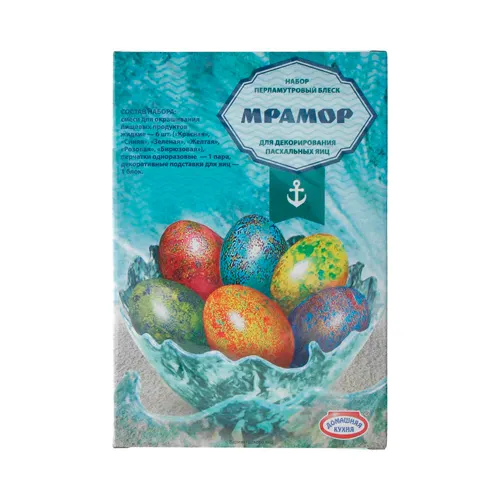 Nabor dlya dekorirovaniya yaits Perlamutrovyj Bleks Nezhnyj zhemchug art. hk10418 g. Moskva_1