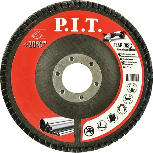 Krug lepestkovyj shlifovalnyj P.I.T. 125x22,2 mm A60(APLS01-12560)_1