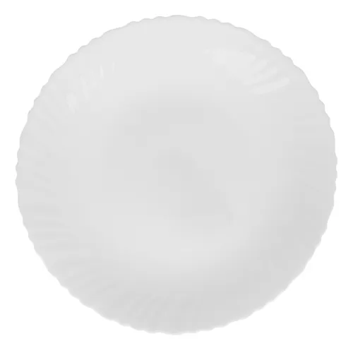 MILLIMI Byanko Plyus Tarelka podstanovochnaya, opalovoe steklo, 24sm_1