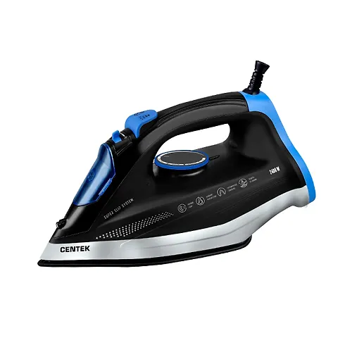 Utyug Centek CT-2315 <BLACK> 2600Vt, keramicheskaya podoshva, 320ml, samoochistka, parovoj udar_1