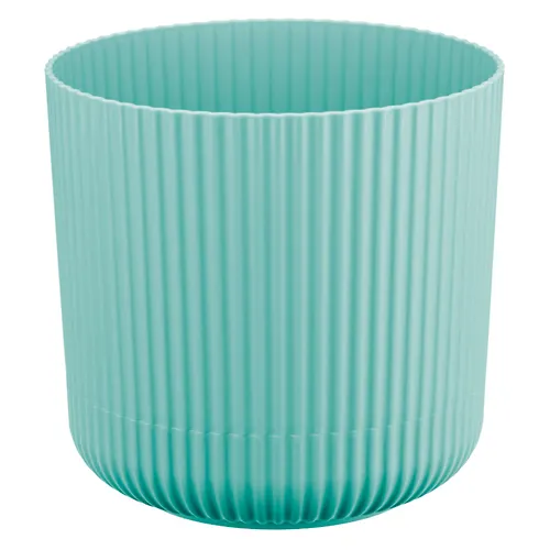 Kashpo VELVET D140mm 1,6l s pristegnutym poddonom morskaya volna M3180_1