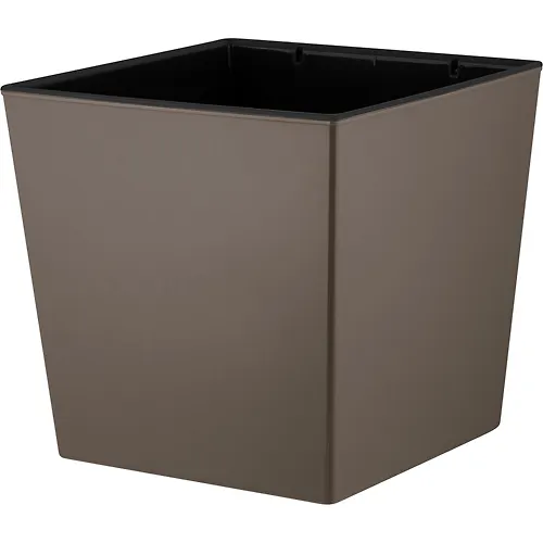 Gorshok tsvetochnyj InGreen London CUBE 177h177mm 4,2l c drenazhnoj vstavkoj frantsuzskij platan IG7800_1
