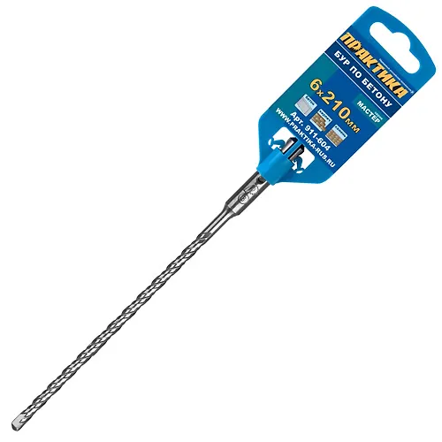 Bur SDS-plus PRAKTIKA    6 h 150/210 mm seriya 