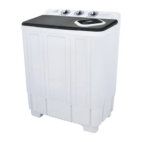 Stiralnaya mashina Optima MSP-88P (poluavt. 8,0kg/6,0kg, baraban tsentr. iz nerzh.stali) chernaya kryshka_1