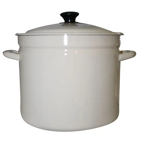 Kastryulya 41804-222 10,0l (belaya, sl.k) pr-vo OOO 