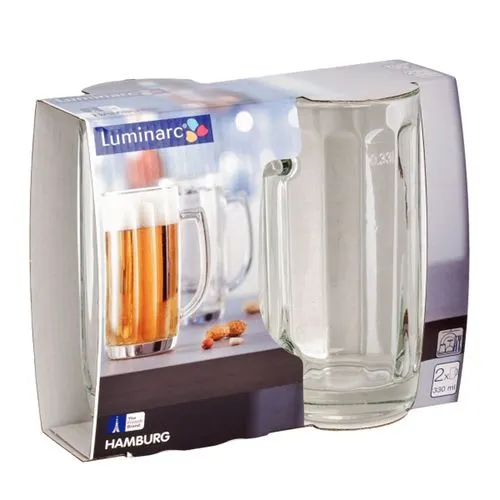 Nabor kruzhek dlya piva GAMBURG 2sht 330ml  H5126_1