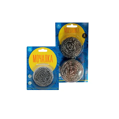 Mochalka dlya posudy spiralnaya, 14 g, 2 sht, AkvaMag SP-021_1