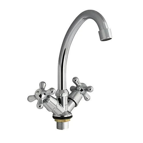 Smesitel kuhonnyj metallokeramika ruchka krest 87305 MYFAIR_1