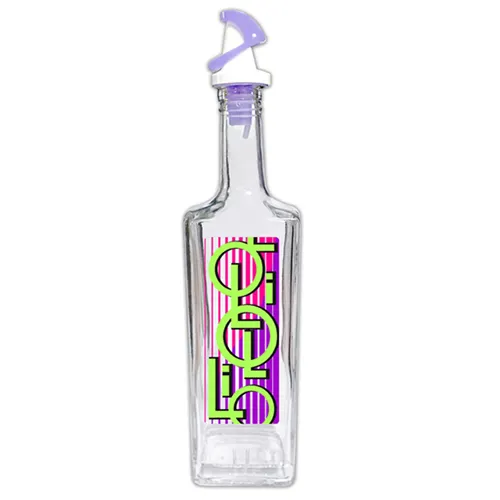Butylka dlya masla s pl. samootkryvayuschimsya dozatorom, LAVANDA, 500 ml, steklo 6261002_1